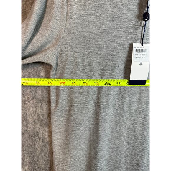 NWT Polo Ralph Lauren Mens Gray Long Sleeve Custom Slim Fit Polo - XS - Picture 8 of 9